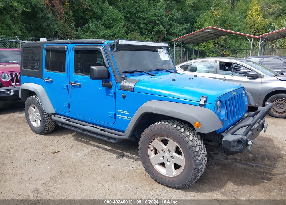 2011 JEEP WRANGLER UNLIMITED SPORT VIN: 1J4BA3H15BL546082
