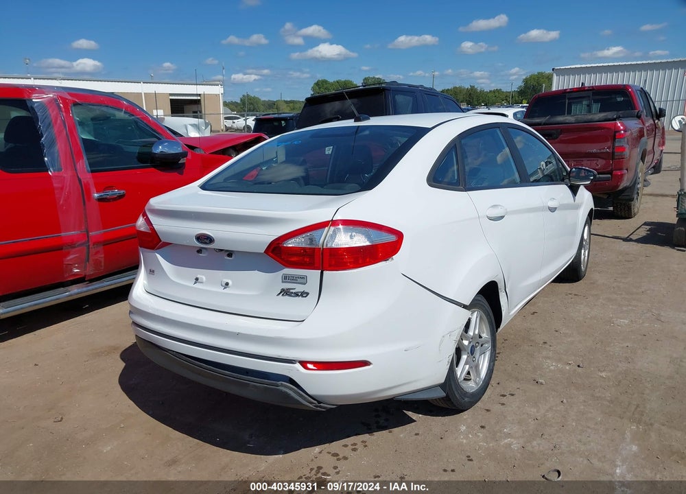 2019 FORD FIESTA SE VIN: 3FADP4BJ7KM138392