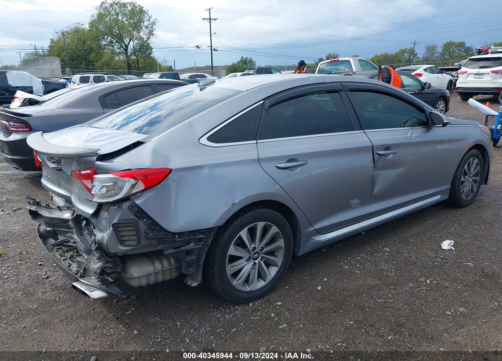 2015 HYUNDAI SONATA SPORT VIN: 5NPE34AF3FH036929