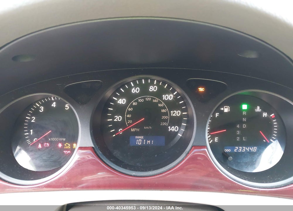 2003 LEXUS ES 300 VIN: JTHBF30G330103521
