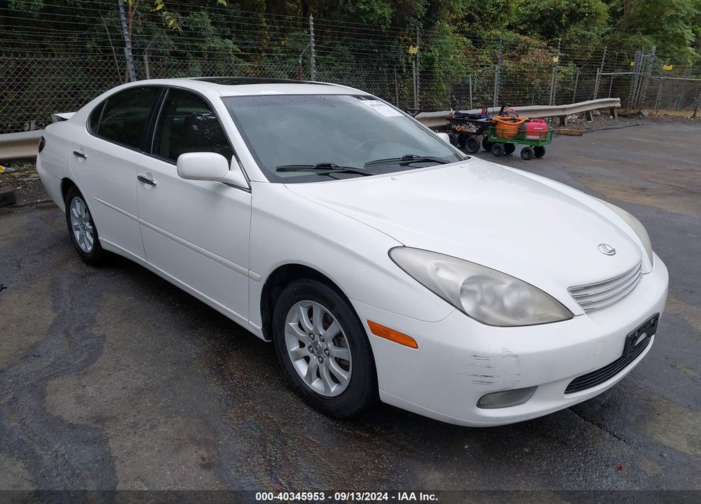 2003 LEXUS ES 300 VIN: JTHBF30G330103521