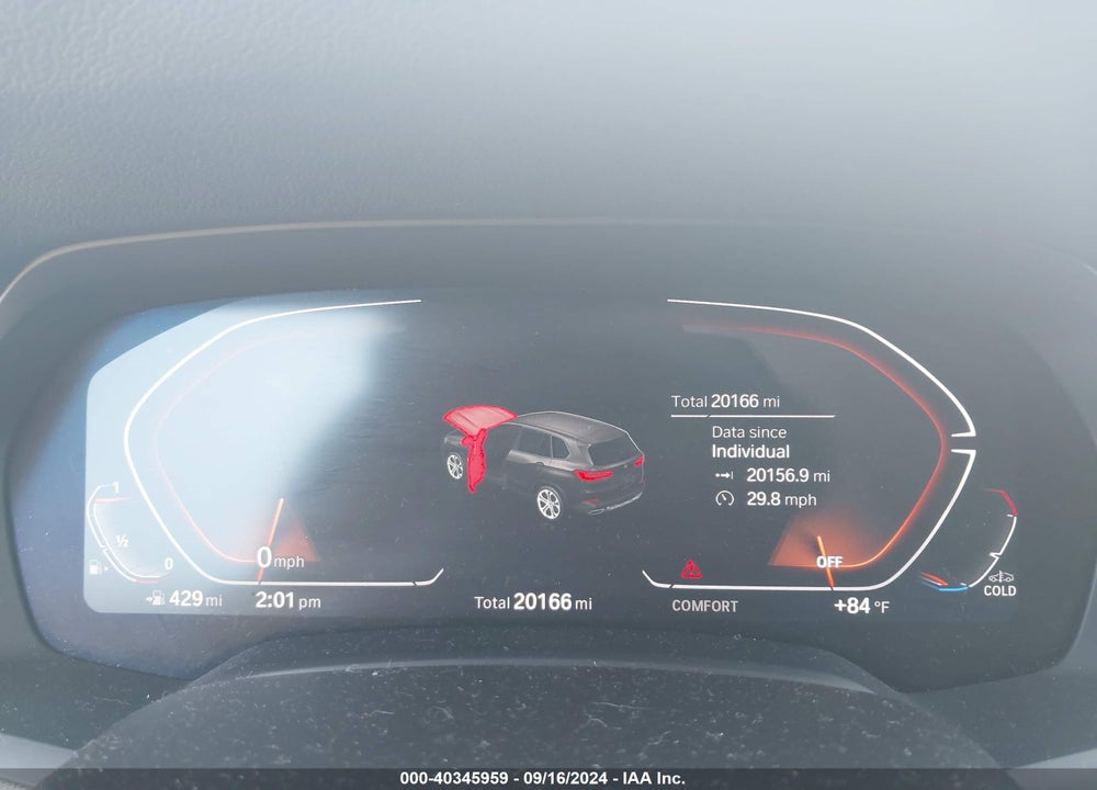 2023 BMW X5 XDRIVE40I VIN: 5UXCR6C06P9R94868