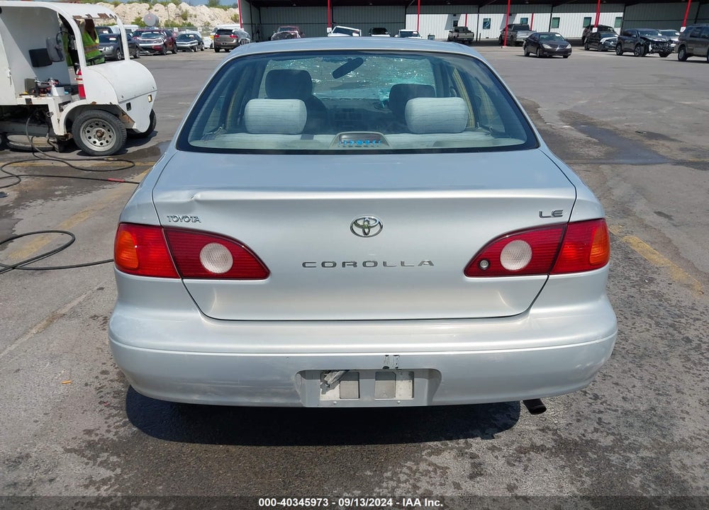 2001 TOYOTA COROLLA LE VIN: 2T1BR12E01C401682