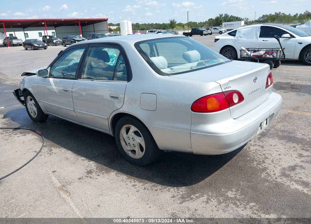 2001 TOYOTA COROLLA LE VIN: 2T1BR12E01C401682