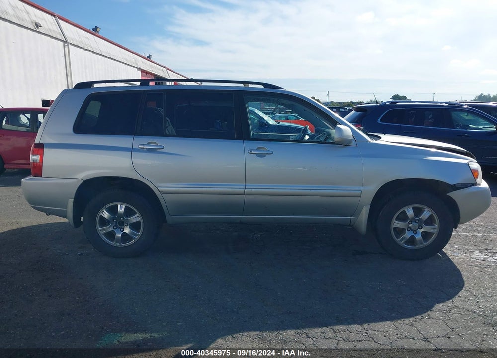 2005 TOYOTA HIGHLANDER V6 VIN: JTEEP21AX50118015