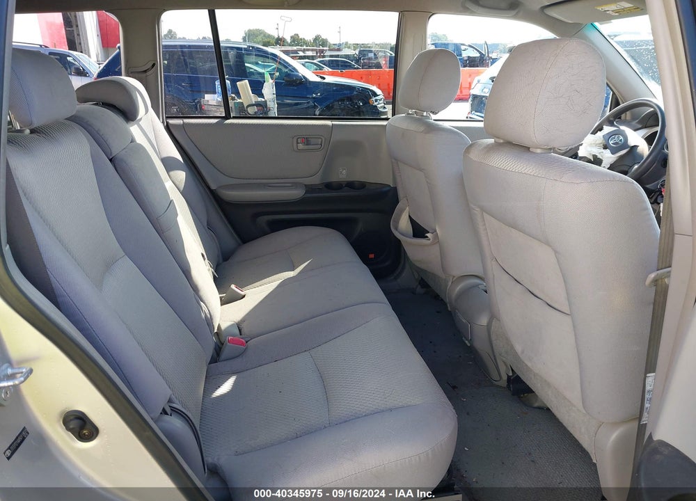 2005 TOYOTA HIGHLANDER V6 VIN: JTEEP21AX50118015