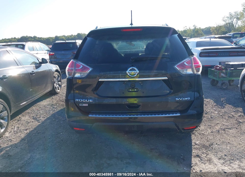 2015 NISSAN ROGUE SV VIN: 5N1AT2MV6FC909456