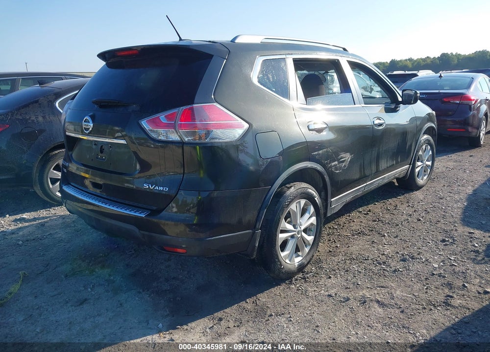 2015 NISSAN ROGUE SV VIN: 5N1AT2MV6FC909456