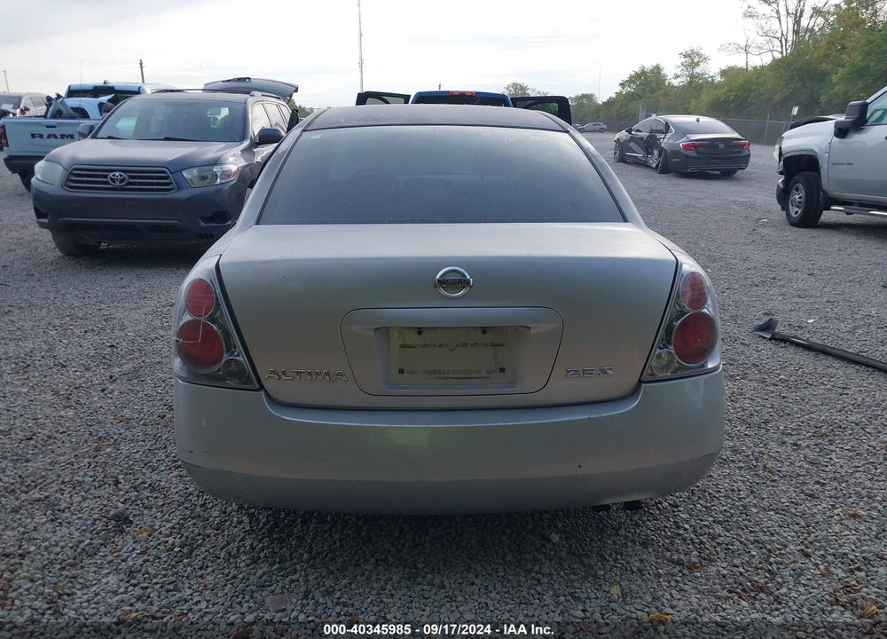 2005 NISSAN ALTIMA 2.5 S VIN: 1N4AL11D15C118251
