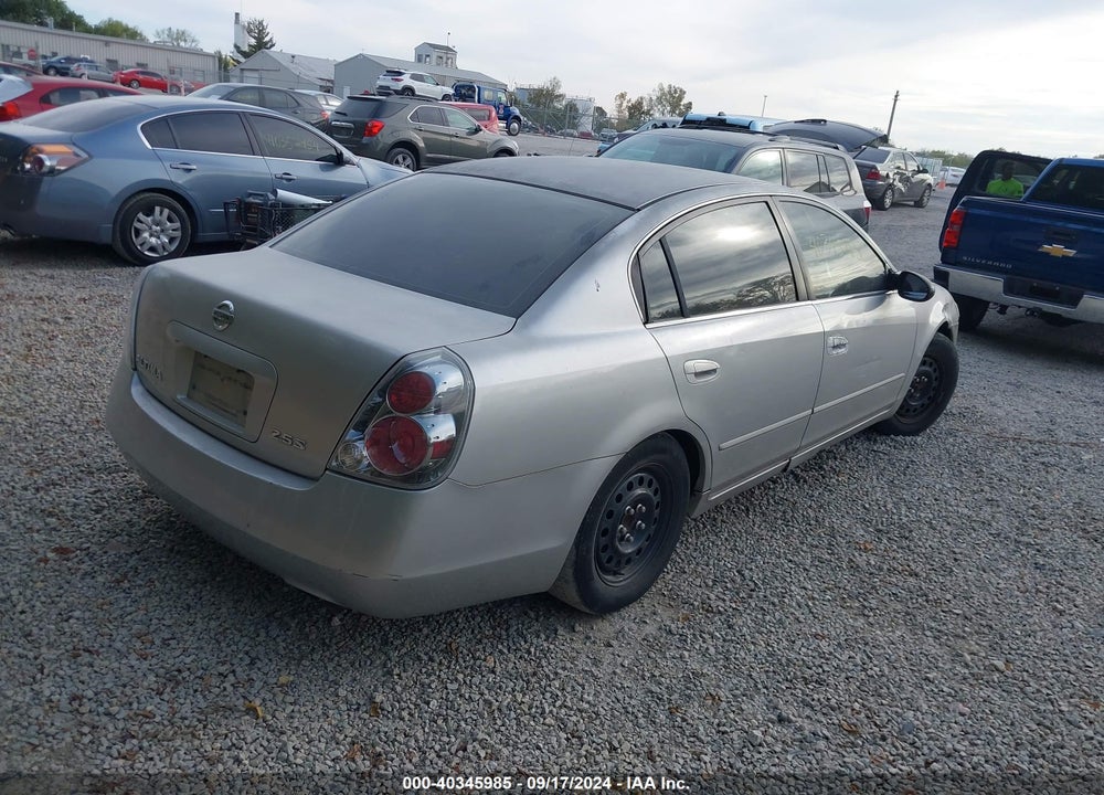 2005 NISSAN ALTIMA 2.5 S VIN: 1N4AL11D15C118251