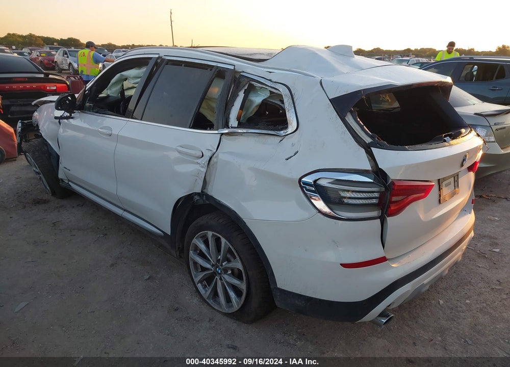 2018 BMW X3 XDRIVE30I VIN: 5UXTR9C58JLD62707