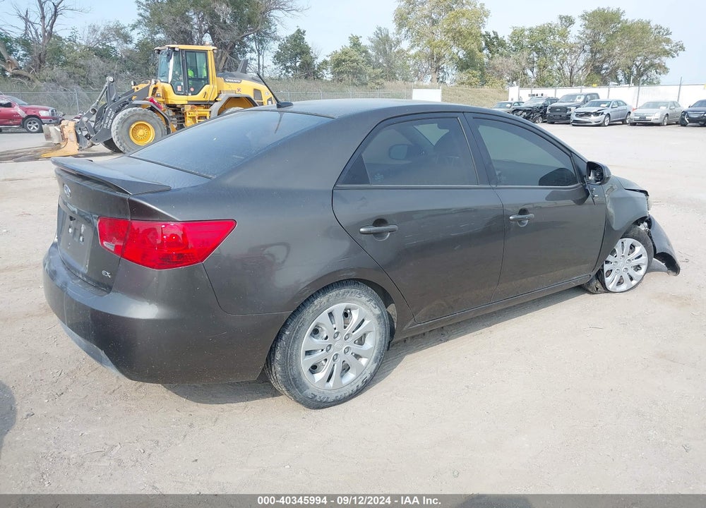 2012 KIA FORTE EX VIN: KNAFU4A26C5491183