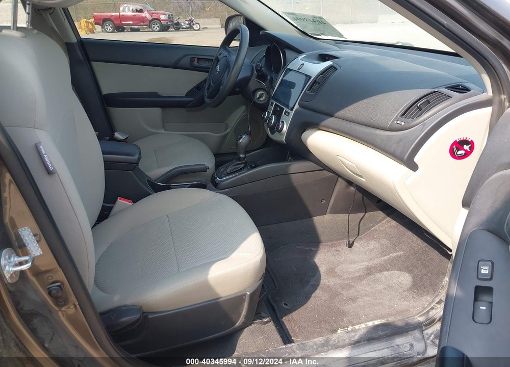 2012 KIA FORTE EX VIN: KNAFU4A26C5491183