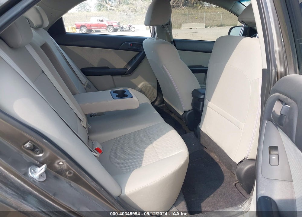 2012 KIA FORTE EX VIN: KNAFU4A26C5491183