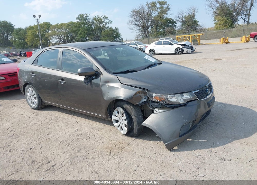 2012 KIA FORTE EX VIN: KNAFU4A26C5491183