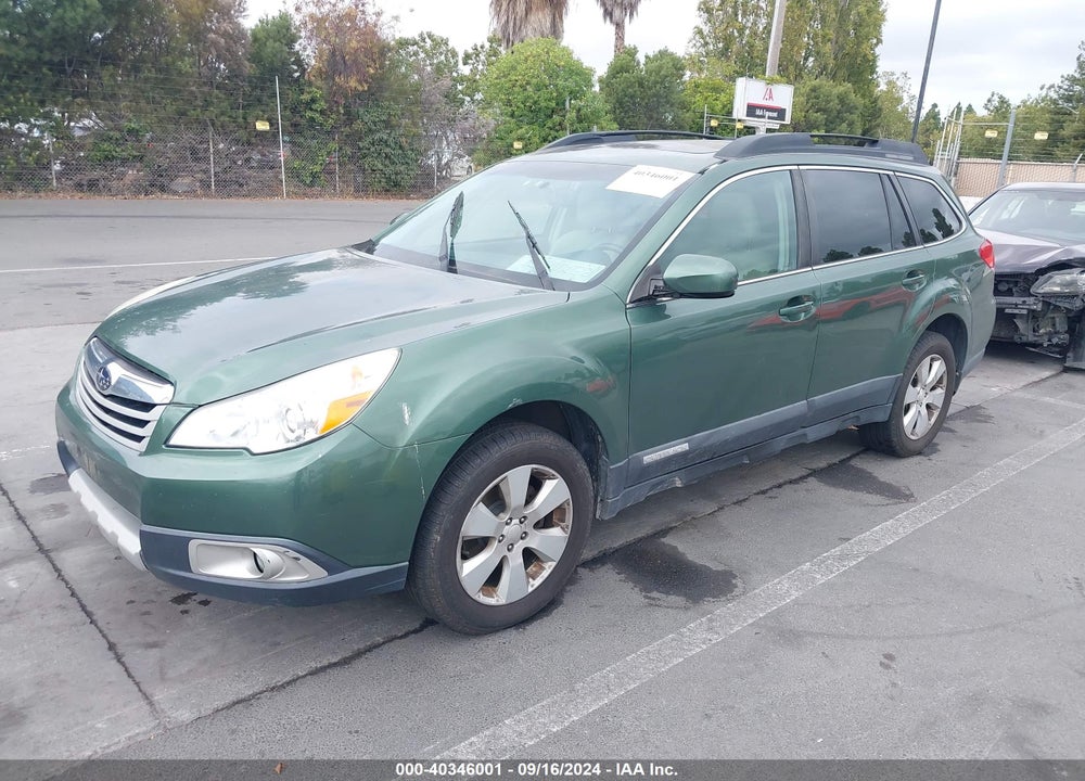 2010 SUBARU OUTBACK 2.5I LIMITED VIN: 4S4BRCKC1A3315232