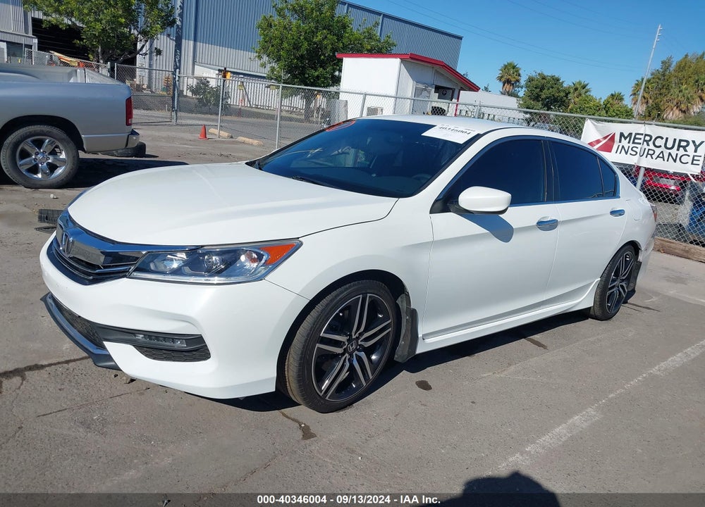 2017 HONDA ACCORD SPORT VIN: 1HGCR2F57HA220647