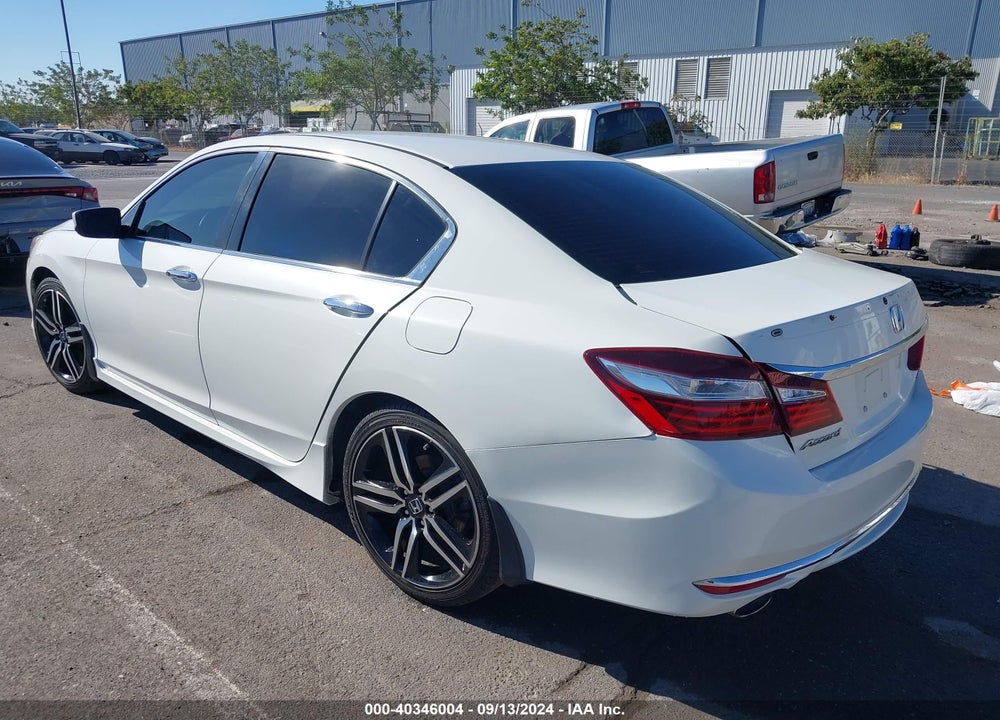 2017 HONDA ACCORD SPORT VIN: 1HGCR2F57HA220647