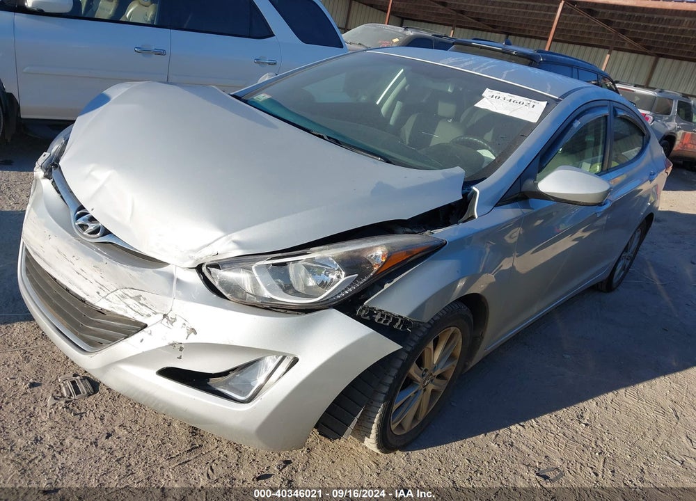 2014 HYUNDAI ELANTRA SE VIN: KMHDH4AE9EU100363