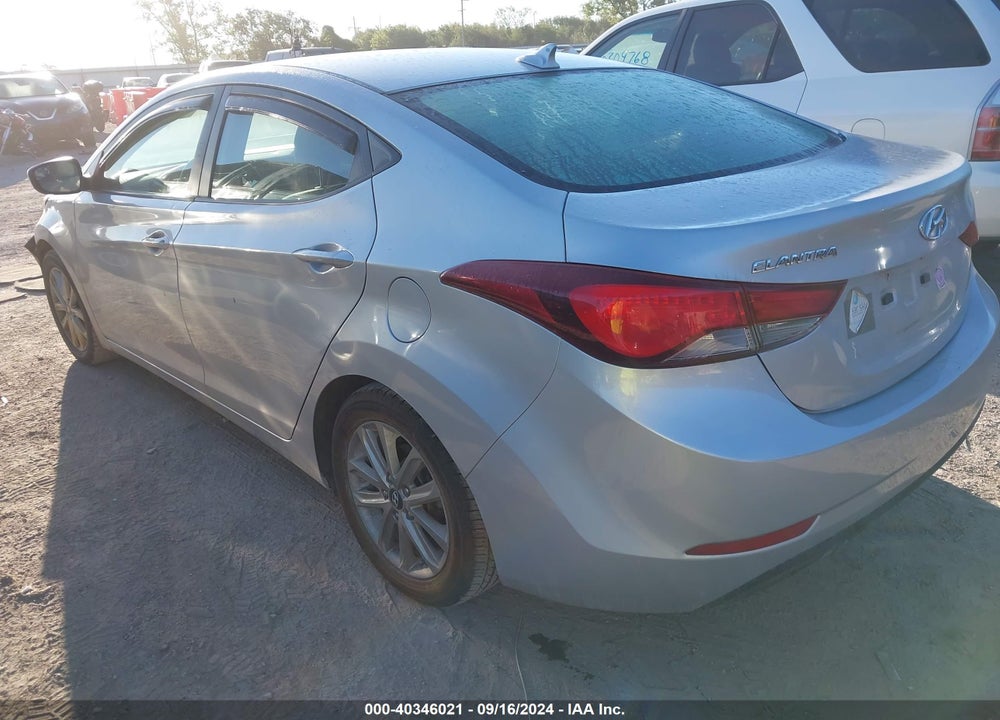 2014 HYUNDAI ELANTRA SE VIN: KMHDH4AE9EU100363