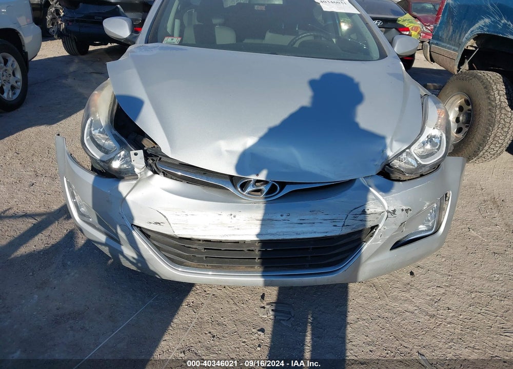 2014 HYUNDAI ELANTRA SE VIN: KMHDH4AE9EU100363