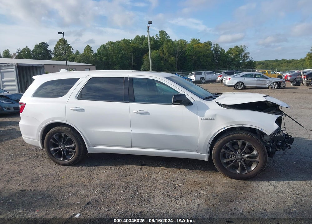 2021 DODGE DURANGO R/T AWD VIN: 1C4SDJCT8MC792122