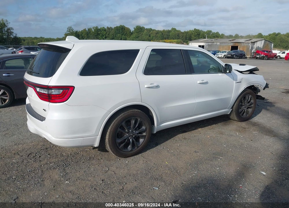 2021 DODGE DURANGO R/T AWD VIN: 1C4SDJCT8MC792122