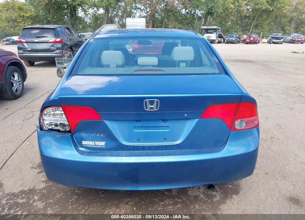 2006 HONDA CIVIC EX VIN: 1HGFA16836L132074