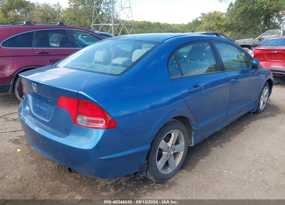 2006 HONDA CIVIC EX VIN: 1HGFA16836L132074