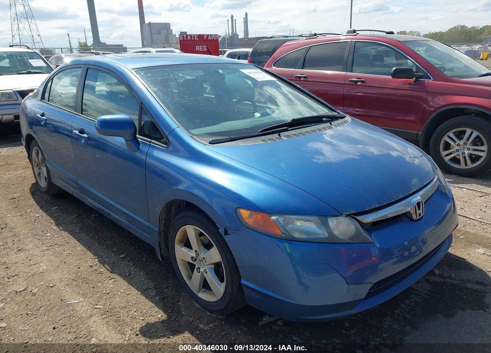 2006 HONDA CIVIC EX VIN: 1HGFA16836L132074