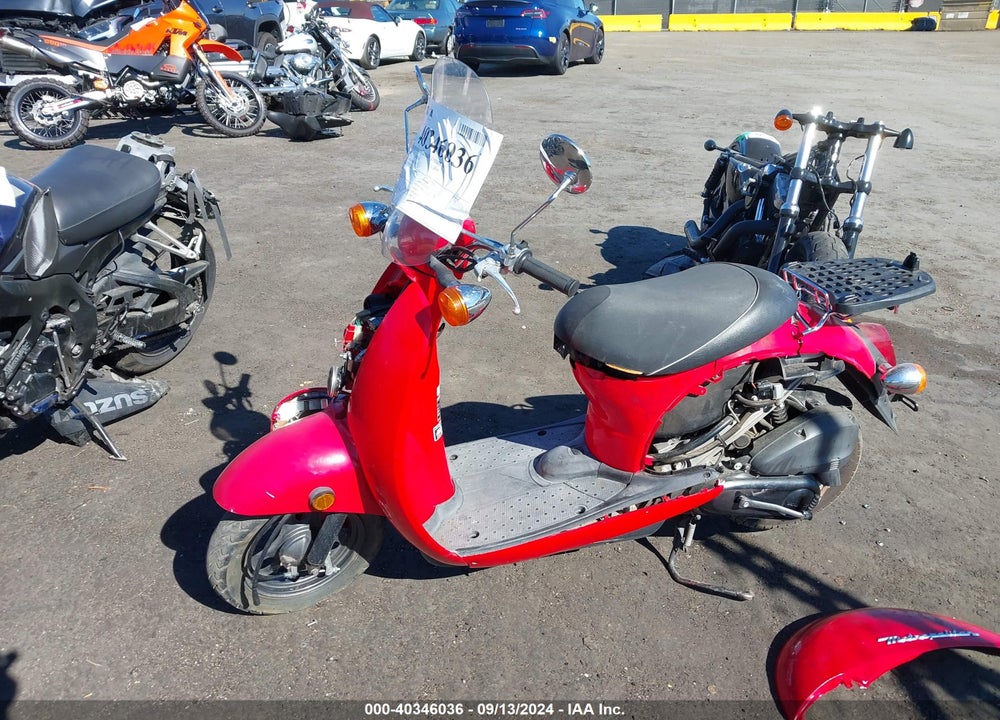 2009 HONDA CHF50 S VIN: JH2AF60649K503517