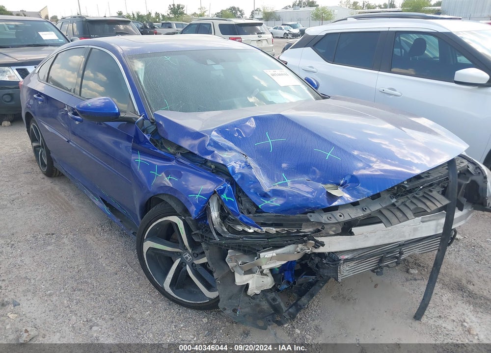 2020 HONDA ACCORD SPORT 2.0T VIN: 1HGCV2F33LA010811