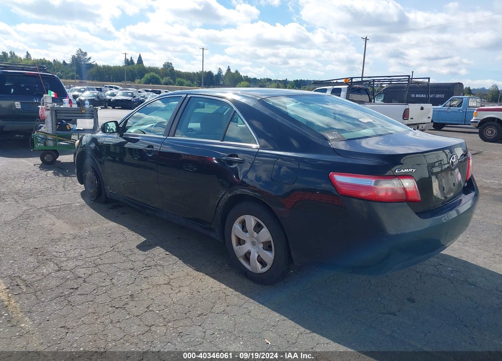 2007 TOYOTA CAMRY LE VIN: 4T1BE46K97U631080