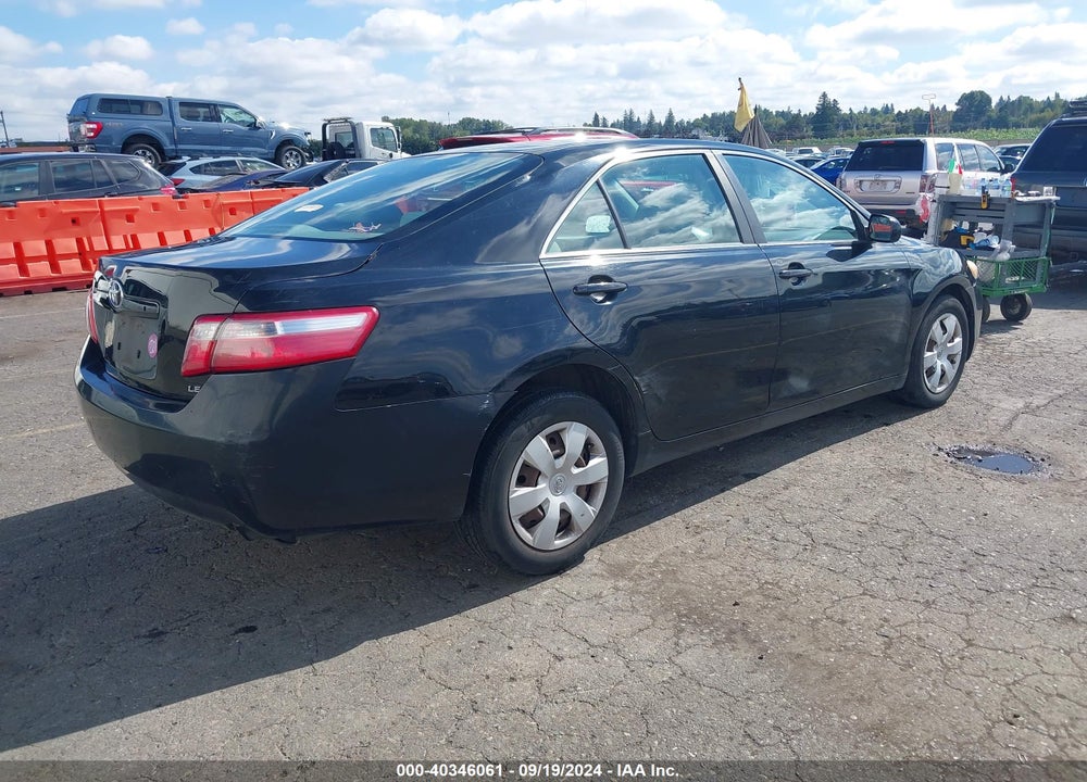 2007 TOYOTA CAMRY LE VIN: 4T1BE46K97U631080