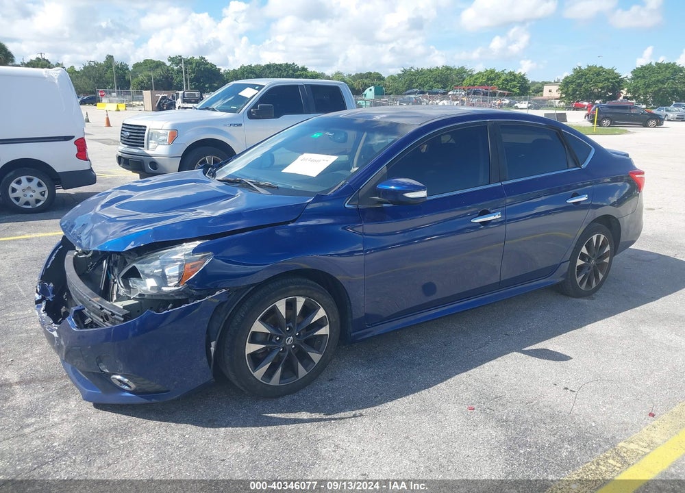 2016 NISSAN SENTRA SR VIN: 3N1AB7AP3GY273388