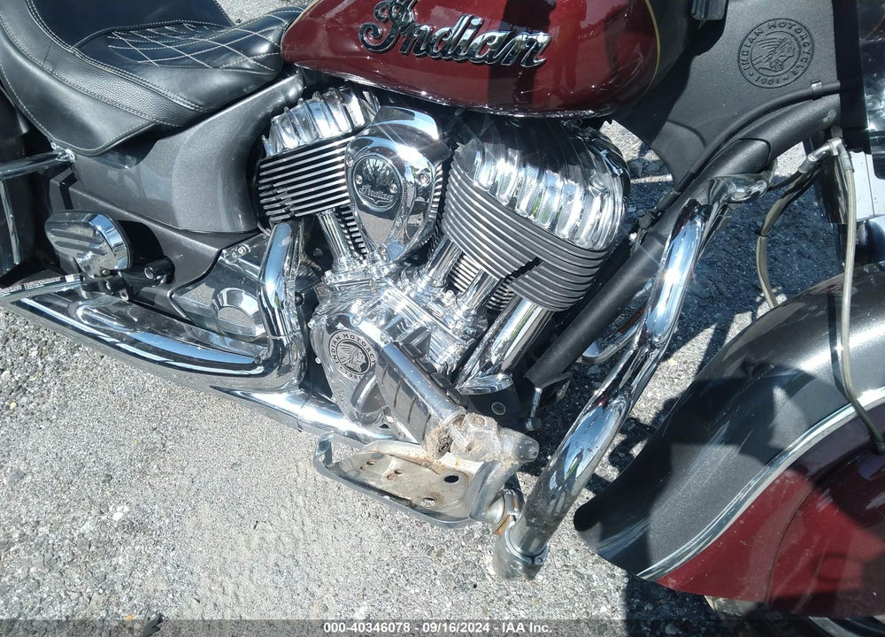 2018 INDIAN MOTORCYCLE CO. SPRINGFIELD VIN: 56KTHAAAXJ3368635