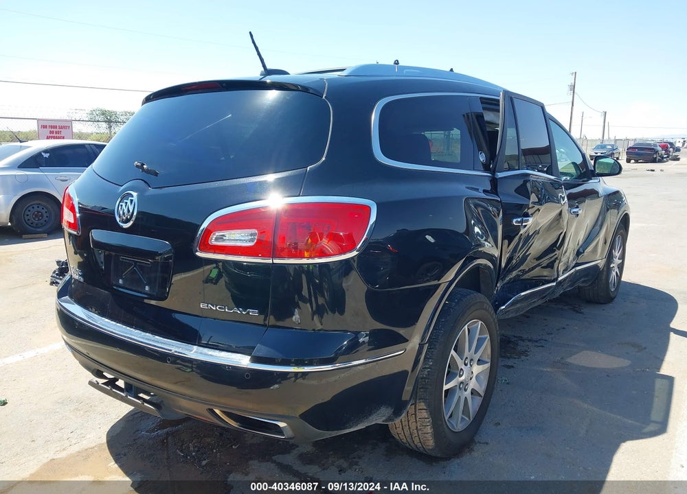 2016 BUICK ENCLAVE LEATHER VIN: 5GAKRBKD2GJ164947
