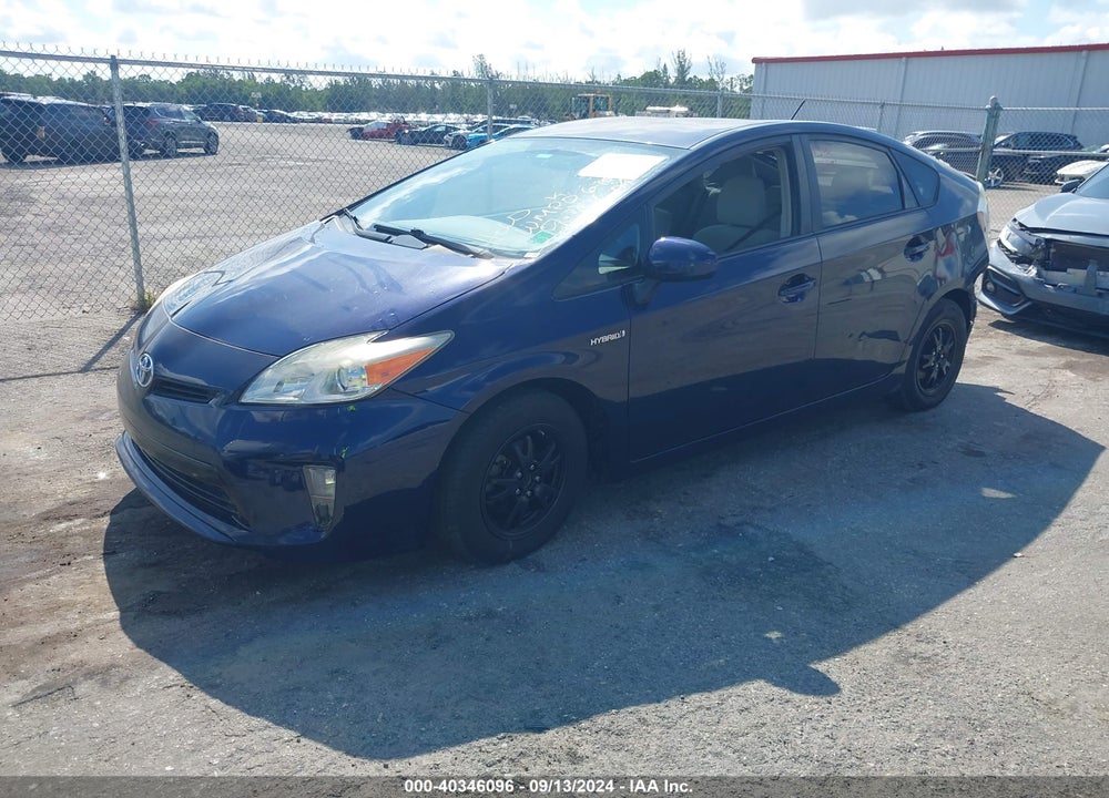 2014 TOYOTA PRIUS TWO VIN: JTDKN3DU0E0359901
