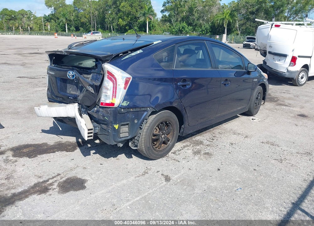 2014 TOYOTA PRIUS TWO VIN: JTDKN3DU0E0359901
