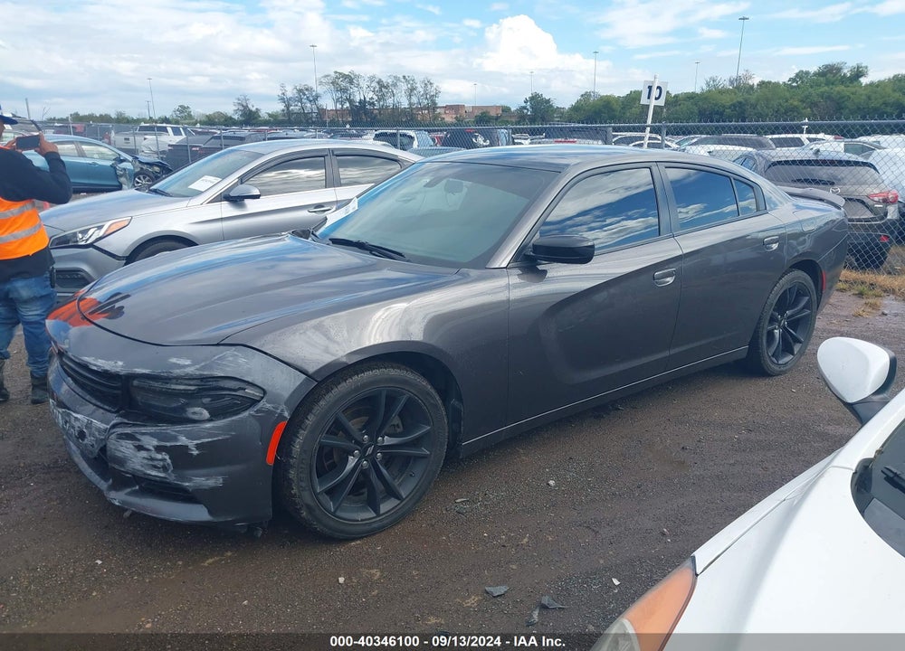 2018 DODGE CHARGER SXT RWD VIN: 2C3CDXBG2JH335718