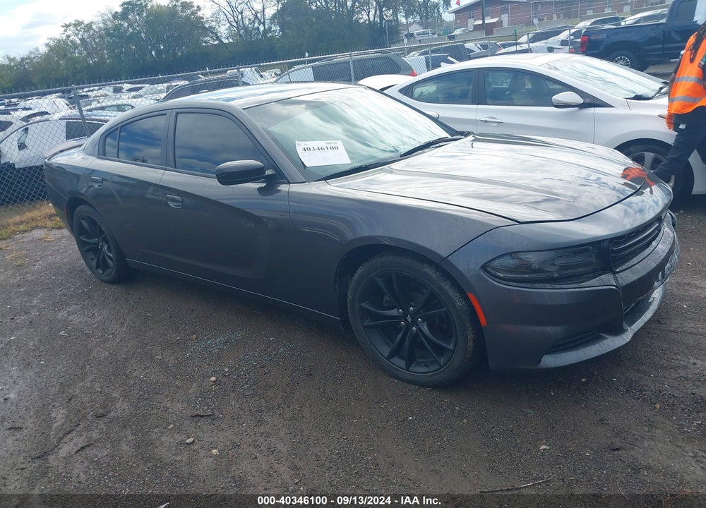 2018 DODGE CHARGER SXT RWD VIN: 2C3CDXBG2JH335718