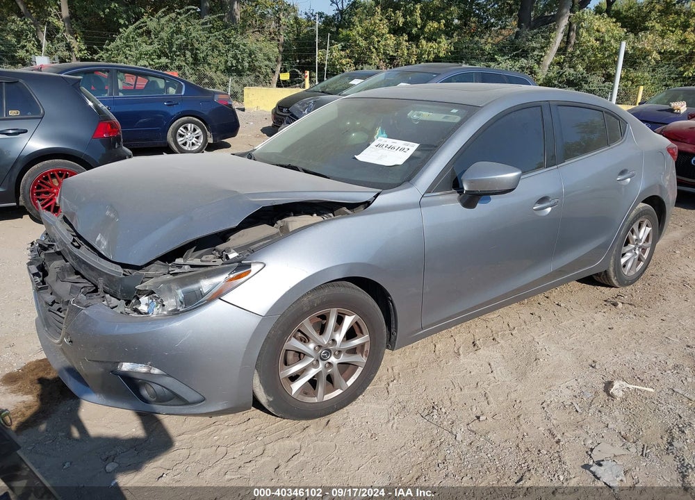 2016 MAZDA 3 I TOURING VIN: JM1BM1V74G1320872
