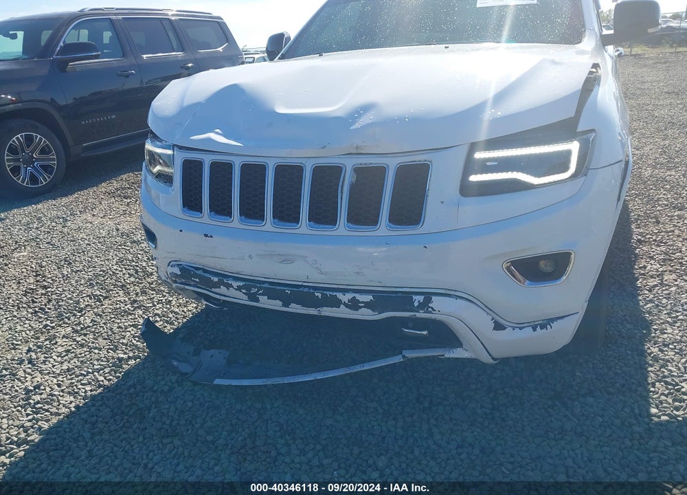 2014 JEEP GRAND CHEROKEE OVERLAND VIN: 1C4RJFCG3EC221226