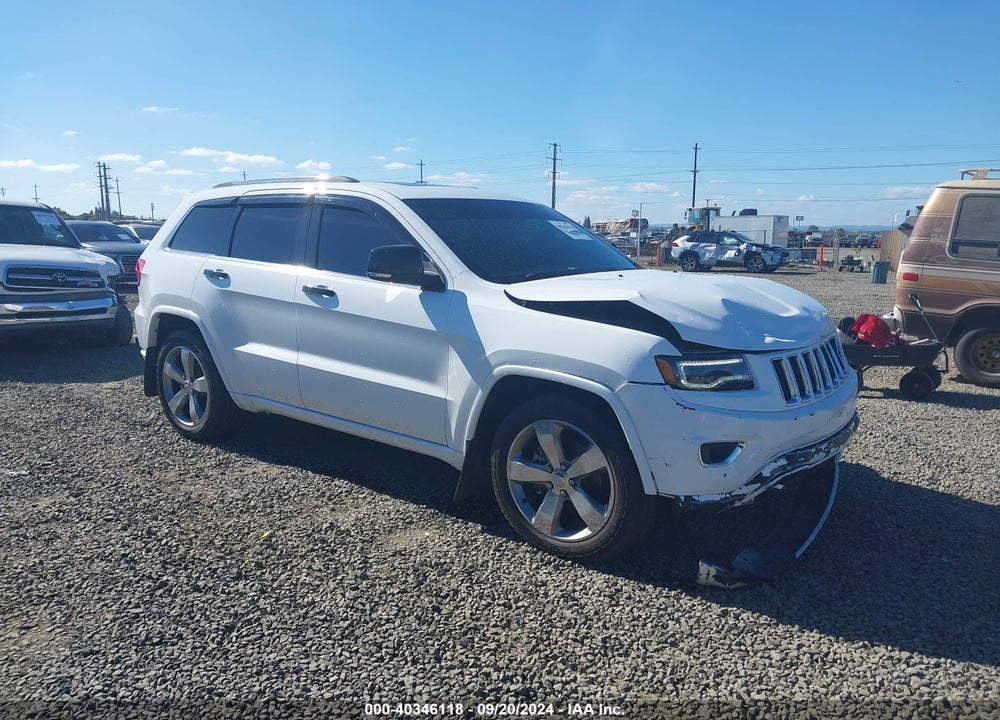 2014 JEEP GRAND CHEROKEE OVERLAND VIN: 1C4RJFCG3EC221226