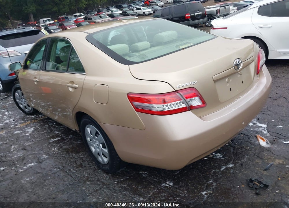 2011 TOYOTA CAMRY VIN: 4T1BF3EK7BU198831