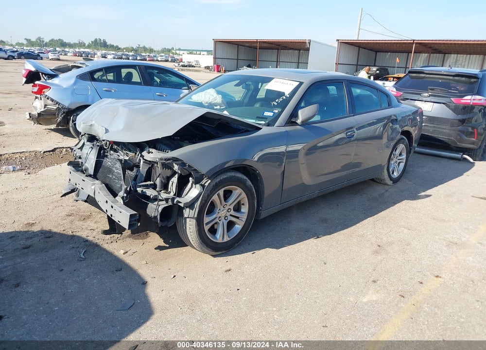 2019 DODGE CHARGER SXT RWD VIN: 2C3CDXBG0KH643455