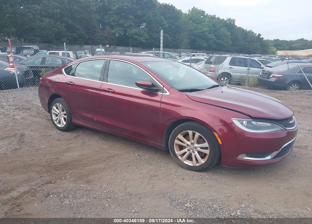 2016 CHRYSLER 200 LIMITED VIN: 1C3CCCAB1GN140694