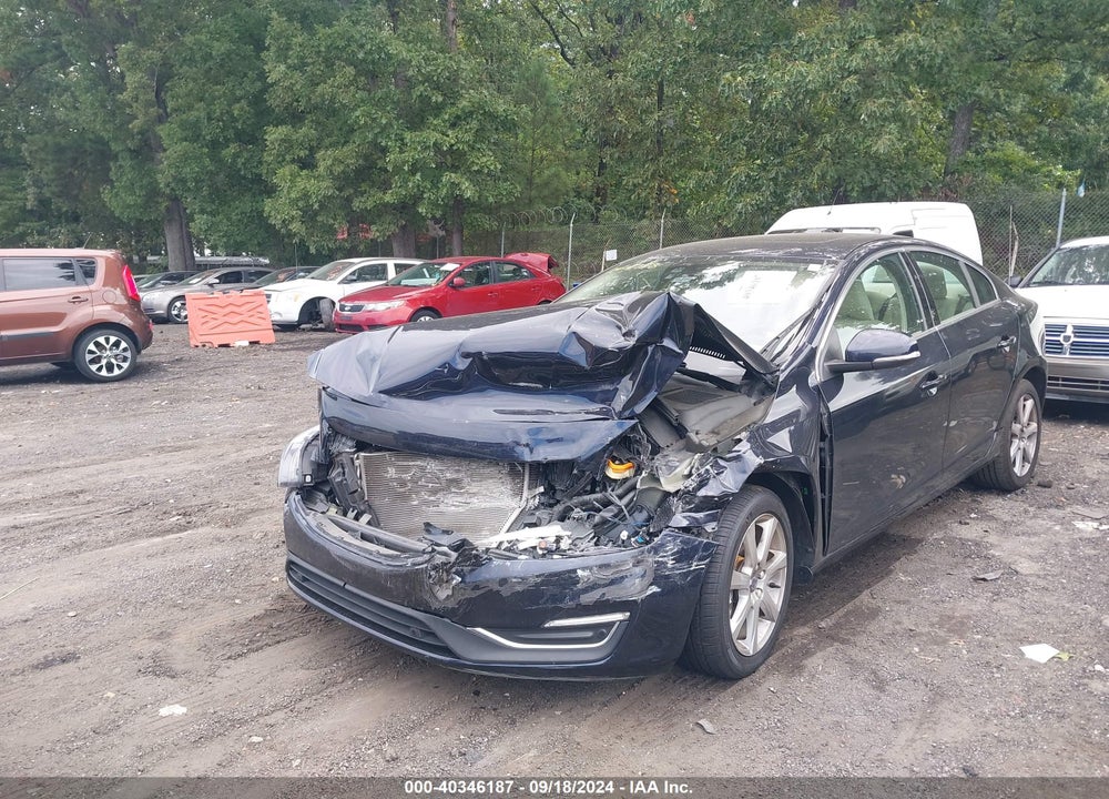 2016 VOLVO S60 T5 DRIVE-E PREMIER VIN: YV126MFK4G2396563