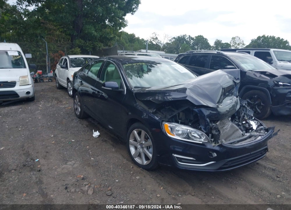 2016 VOLVO S60 T5 DRIVE-E PREMIER VIN: YV126MFK4G2396563