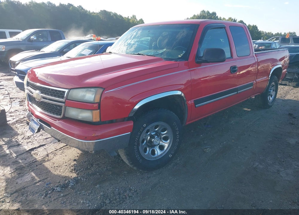 2006 CHEVROLET SILVERADO 1500 LT1 VIN: 1GCEK19V86Z176481